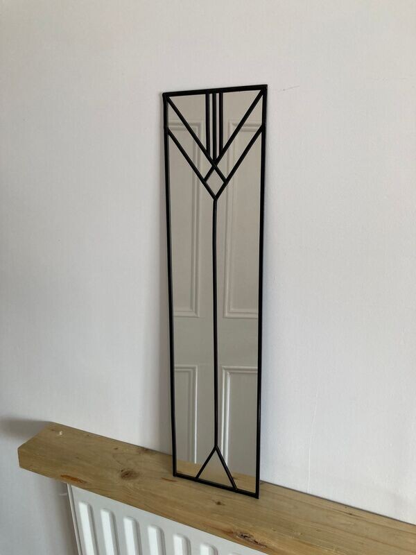 LIMITED EDITION - Black Lead Art Deco 15x61cm