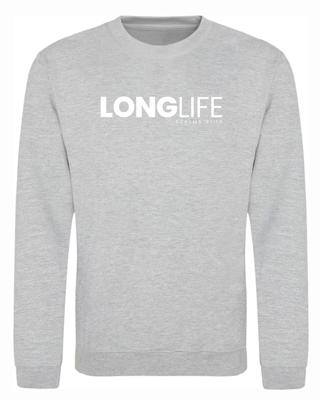 LongLife Long Sleeve Grey T-Shirt