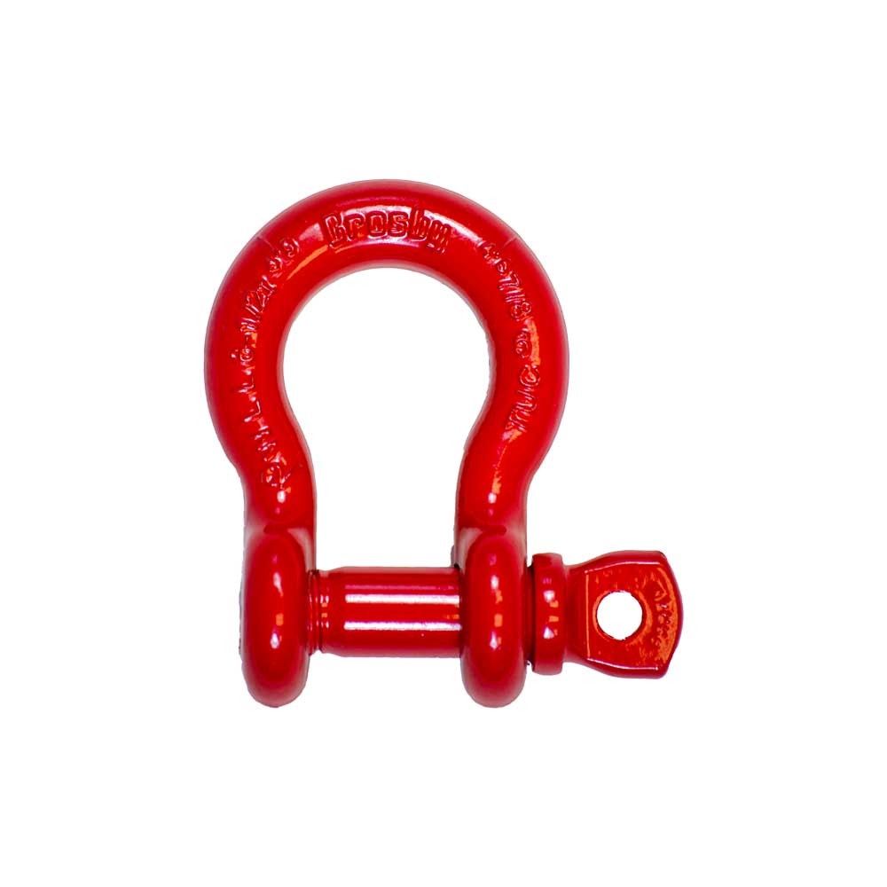 CROSBY SHACKLES, SIZE | WORKING LOAD LIMIT: 3/8" | 1 TON