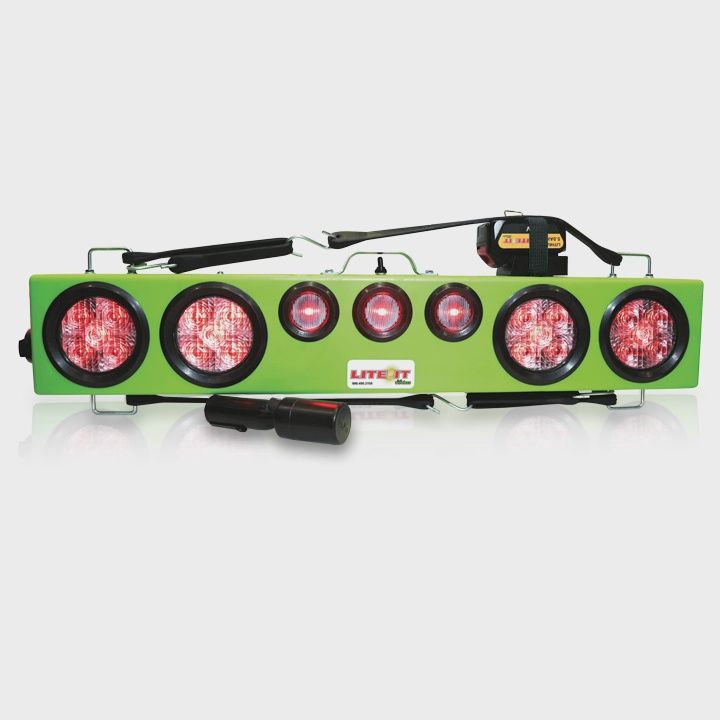 36" WIRELESS LIGHT BAR WITH EXTERNAL POWER PACK, BAR TYPE: WITH BATTERY &amp; CHARGER, PLUG TYPE: 4-PIN ROUND TRANSMITTER