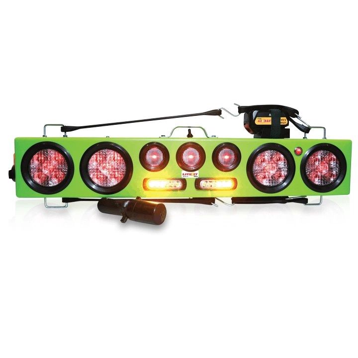 36" WIRELESS LIGHT BAR WITH STROBES &amp; EXTERNAL POWER PACK, BAR TYPE: WITH BATTERY &amp; CHARGER, PLUG TYPE: 4-PIN ROUND TRANSMITTER