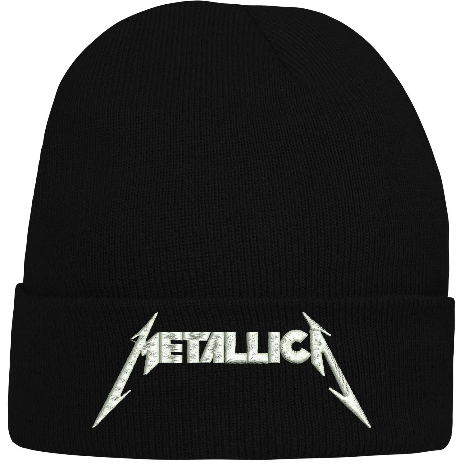 CZAPKA zimowa z haftem METALICA na prezent metalica