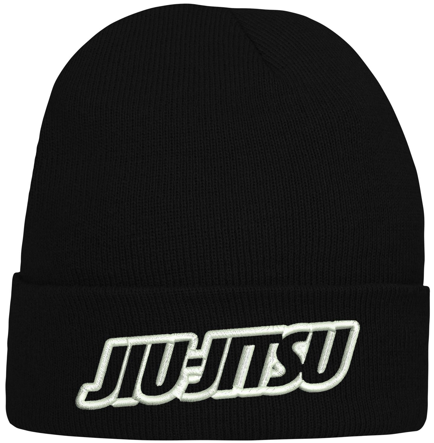 CZAPKA zimowa z haftem jiujitsu na prezent BJJ MMA