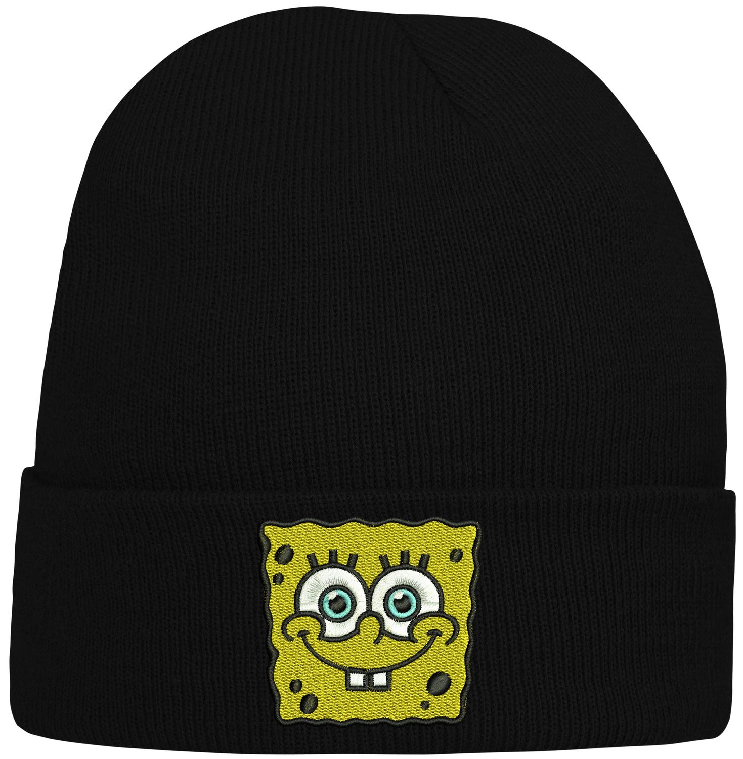 CZAPKA zimowa z haftem SPONGEBOB na prezent spongebob