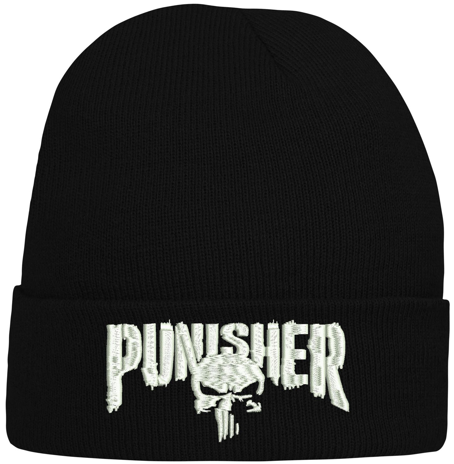 CZAPKA zimowa z haftem punisher na prezent PUNISHER