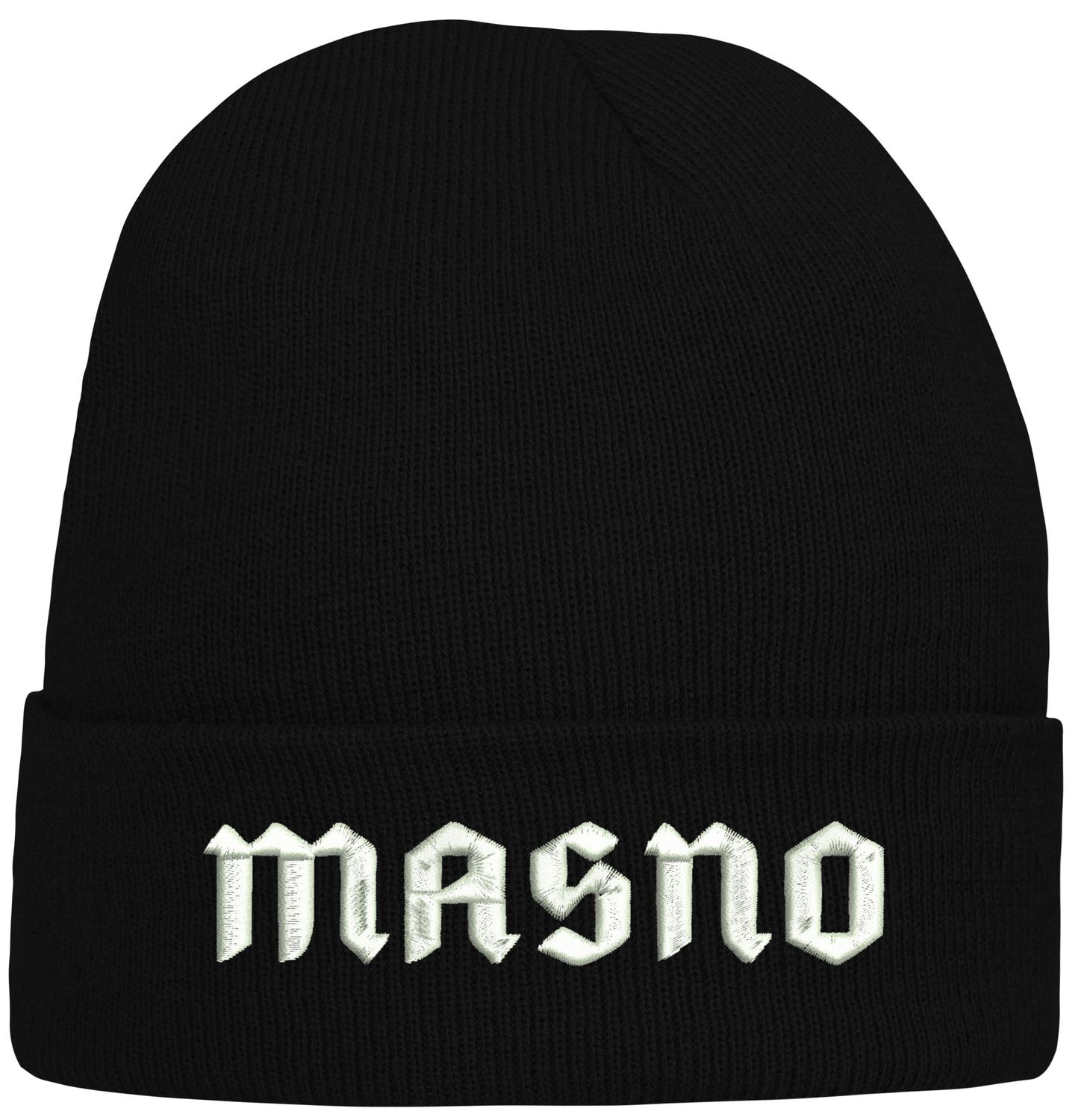 CZAPKA zimowa z haftem MASNO na prezent MASNO GANG