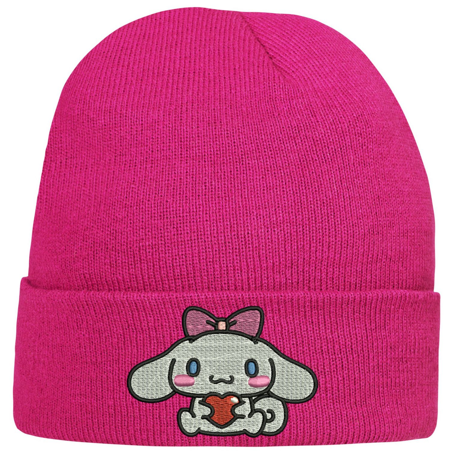 CZAPKA zimowa z CINNAMONROLL KUROMI na prezent KAWAI cinnamoroll