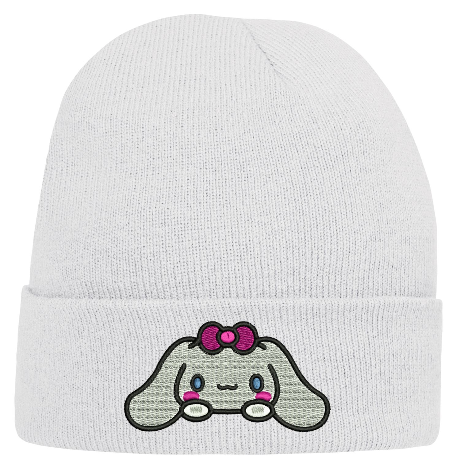 CZAPKA zimowa z CINNAMONROLL KUROMI na prezent KAWAI cinnamoroll