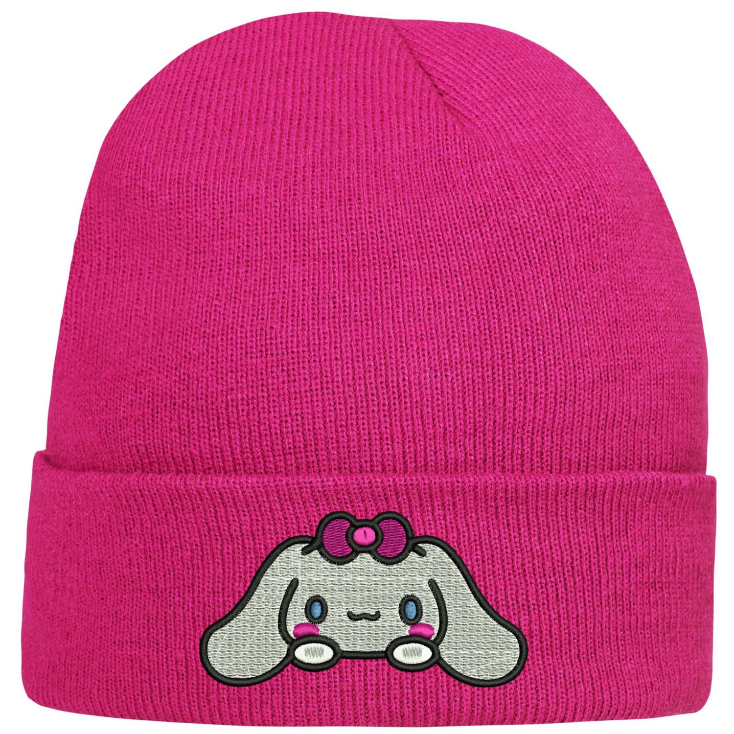 CZAPKA zimowa z CINNAMONROLL KUROMI na prezent KAWAI cinnamoroll