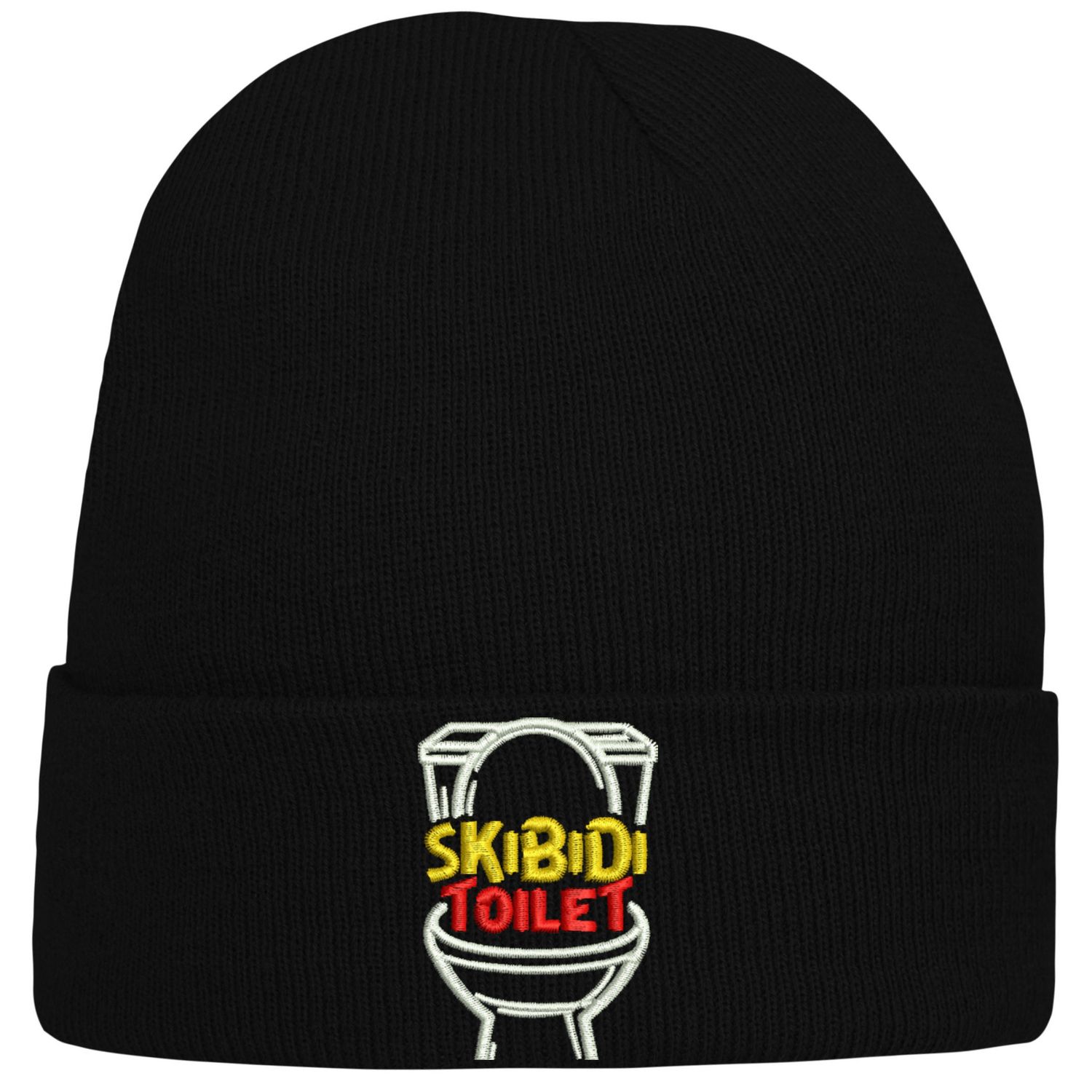 CZAPKA zimowa z haftem skibidi toilet na prezent SKIBIDI TOILET