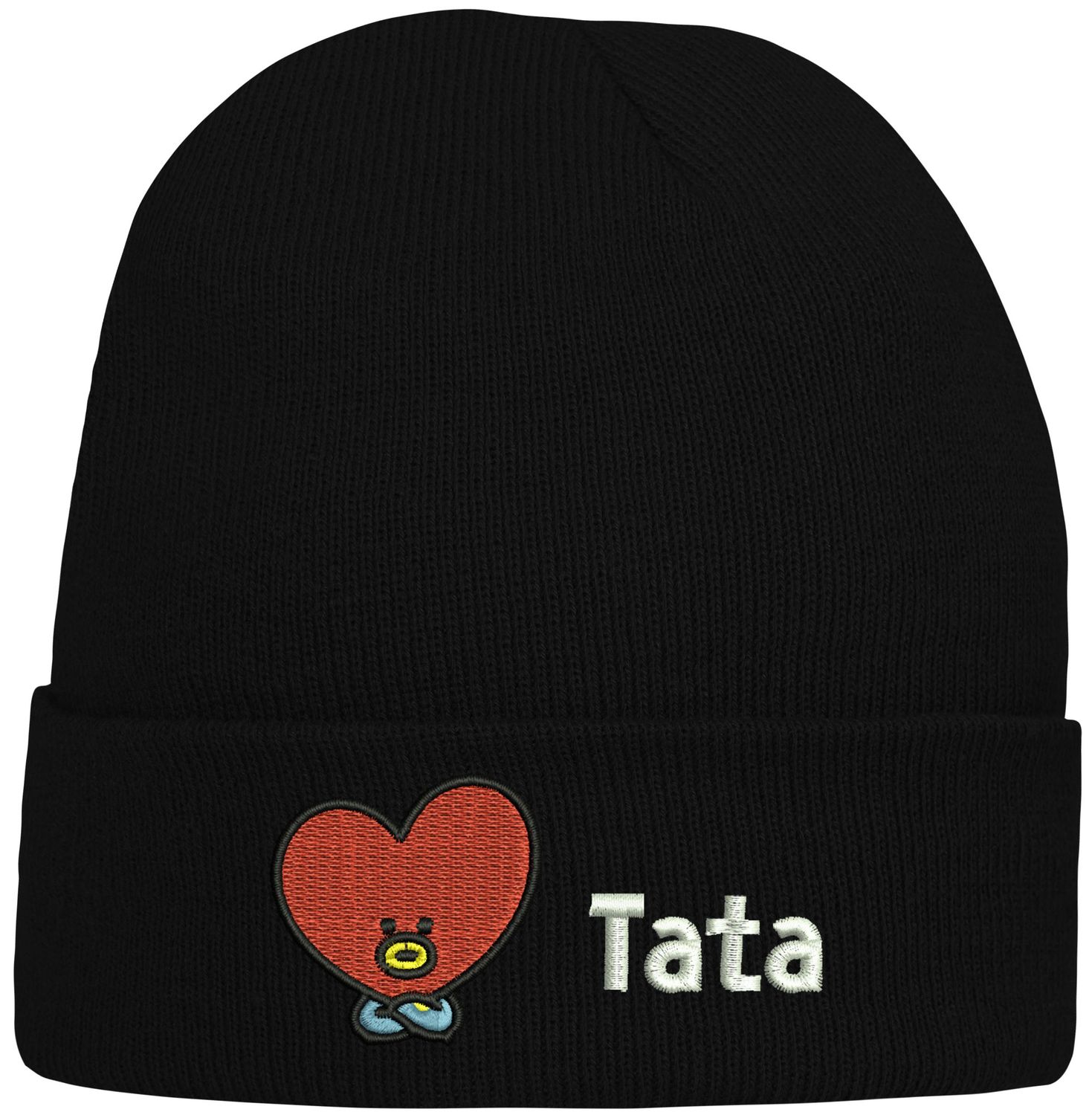 CZAPKA zimowa z haftem BTS Kpop NA prezent chimmy tata cooky