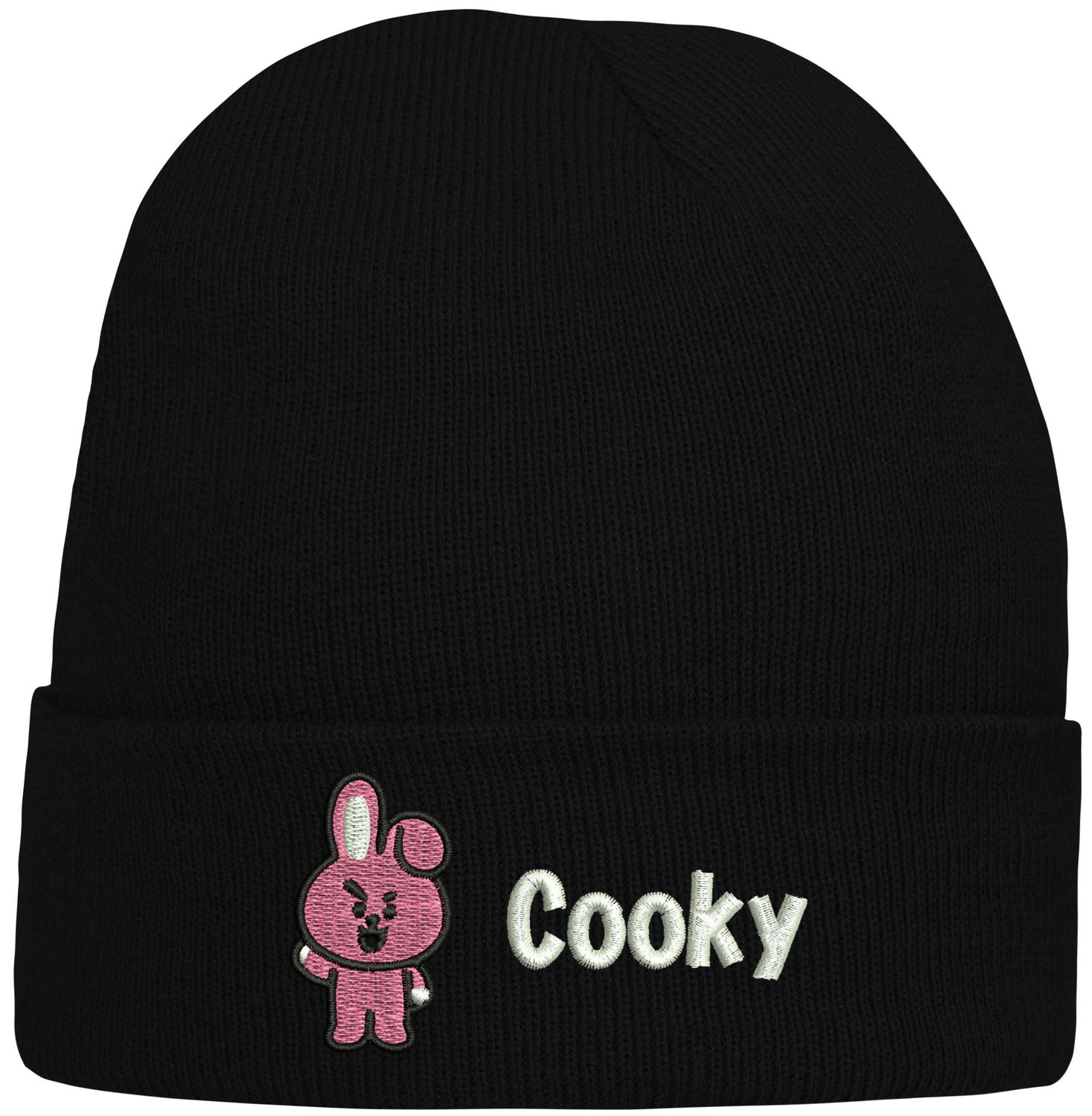 CZAPKA zimowa z haftem BTS Kpop NA prezent chimmy tata cooky