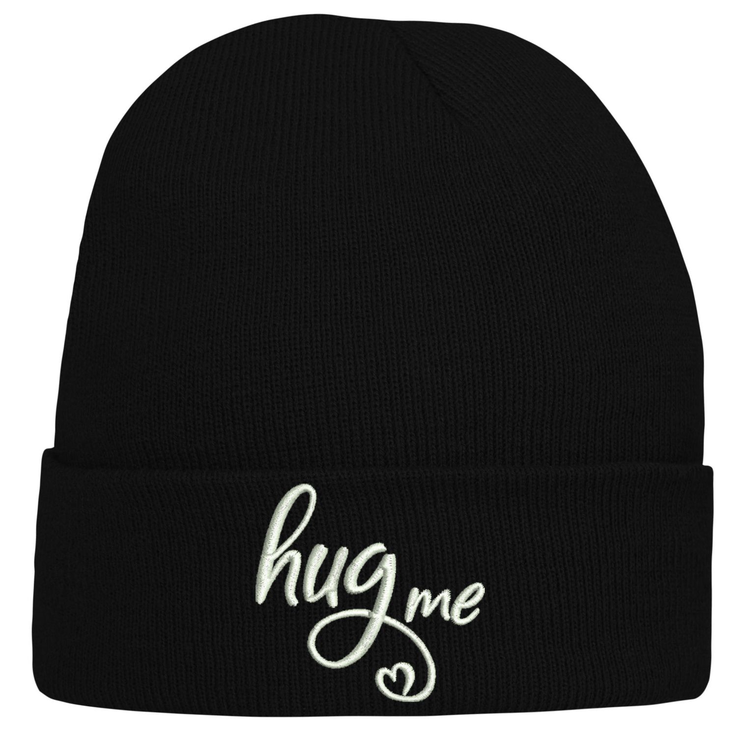 CZAPKA zimowa z haftem HUG ME na prezent hug me