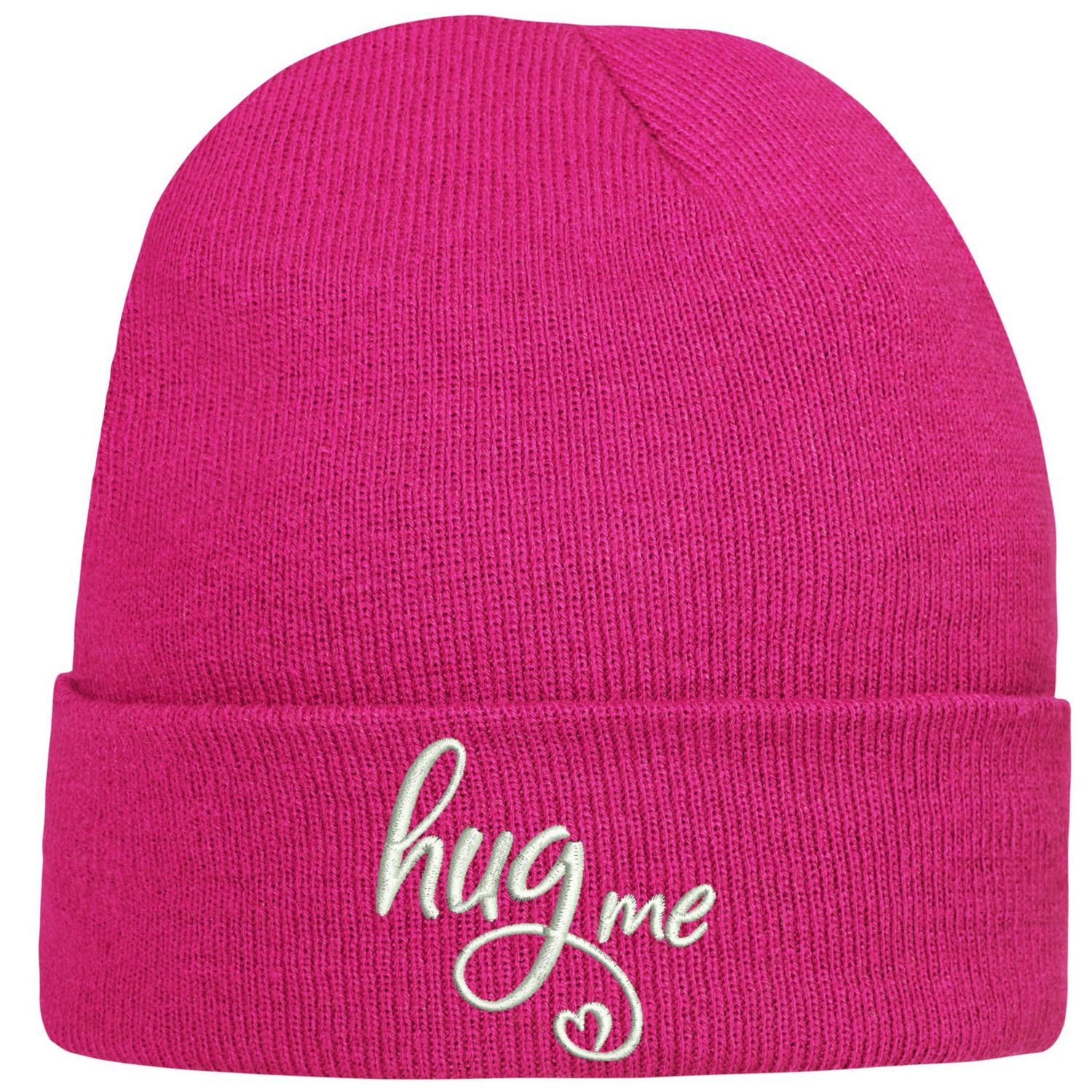 CZAPKA zimowa z haftem HUG ME na prezent hug me