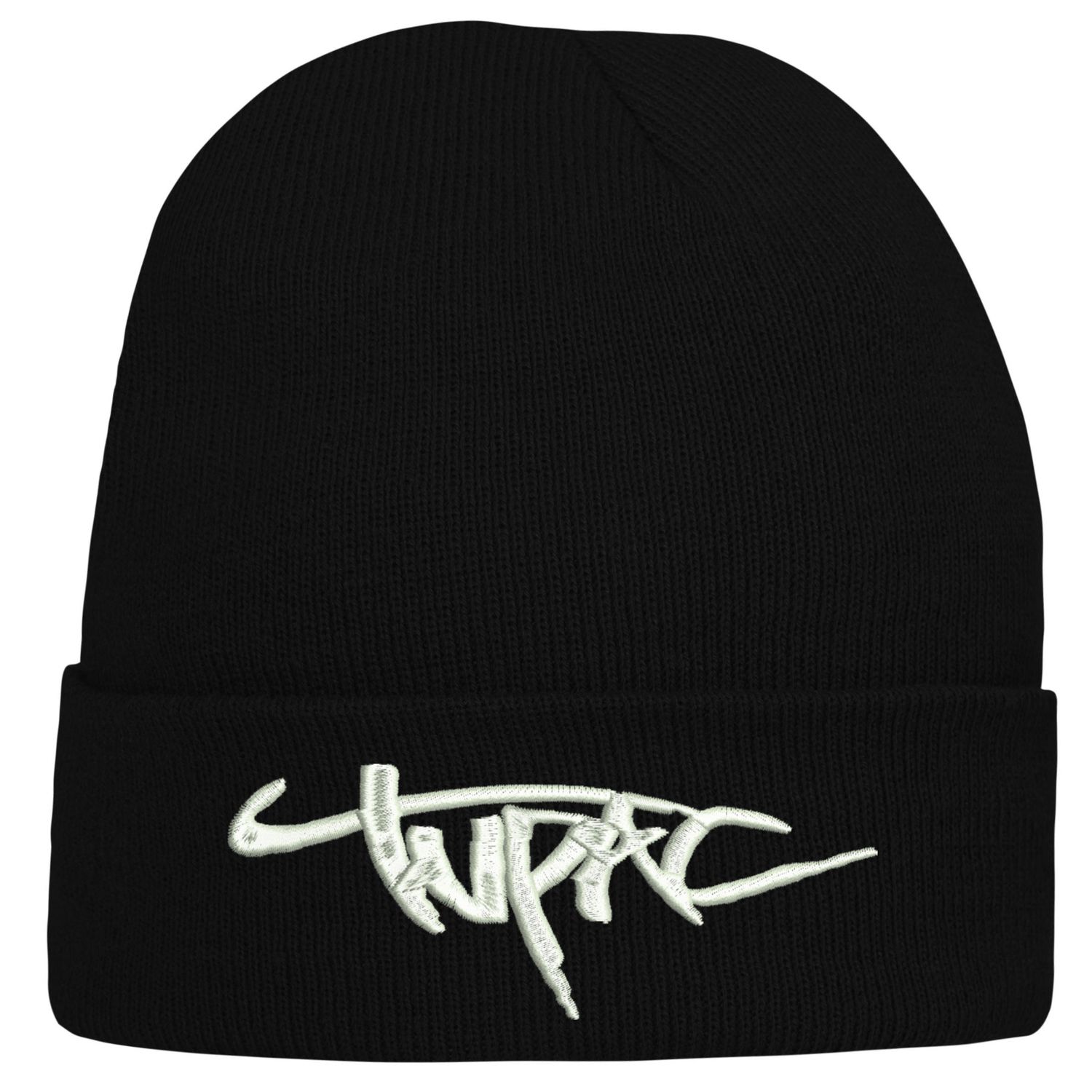 CZAPKA zimowa z haftem tupac 2PAC na prezent TUPAC SHAKUR