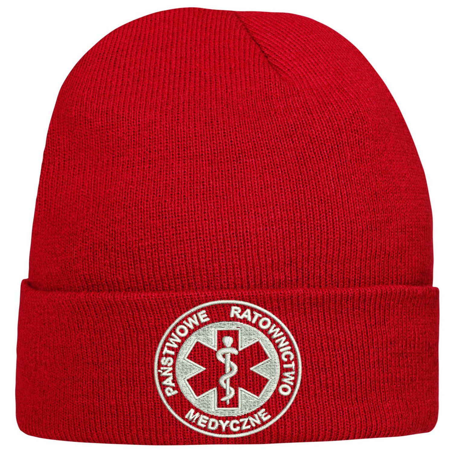 CZAPKA zimowa z haftem RATOWNIK MEDYCZNY na prezent DLA RATOWNIKA MEDYCZNEGO pogotowie SANITARUSZ