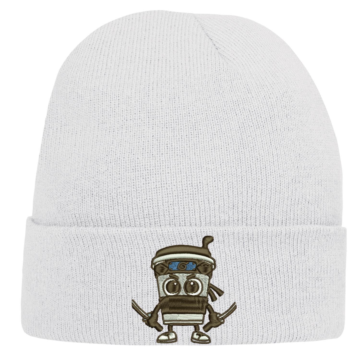 CZAPKA zimowa z haftem Cappuccino Assassino ITALIAN BRAINROT Prezent