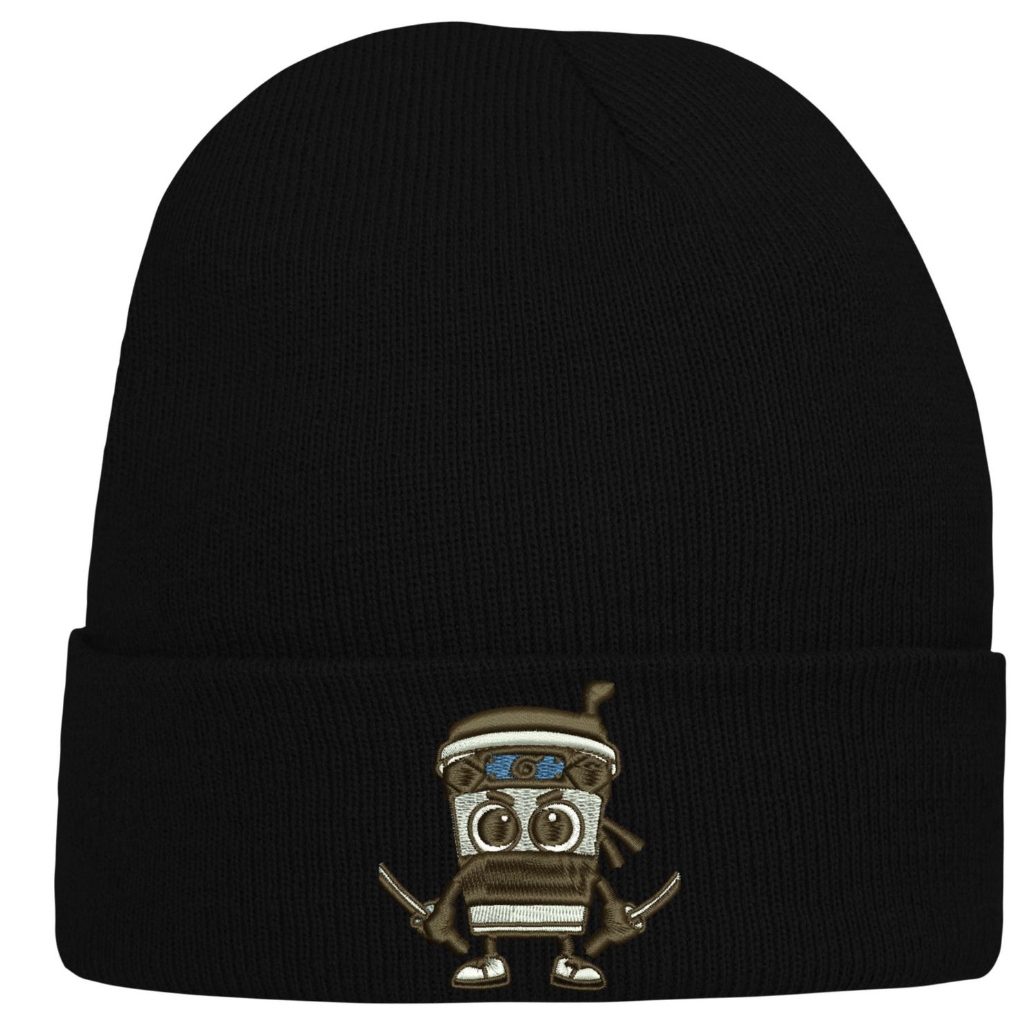 CZAPKA zimowa z haftem Cappuccino Assassino ITALIAN BRAINROT Prezent