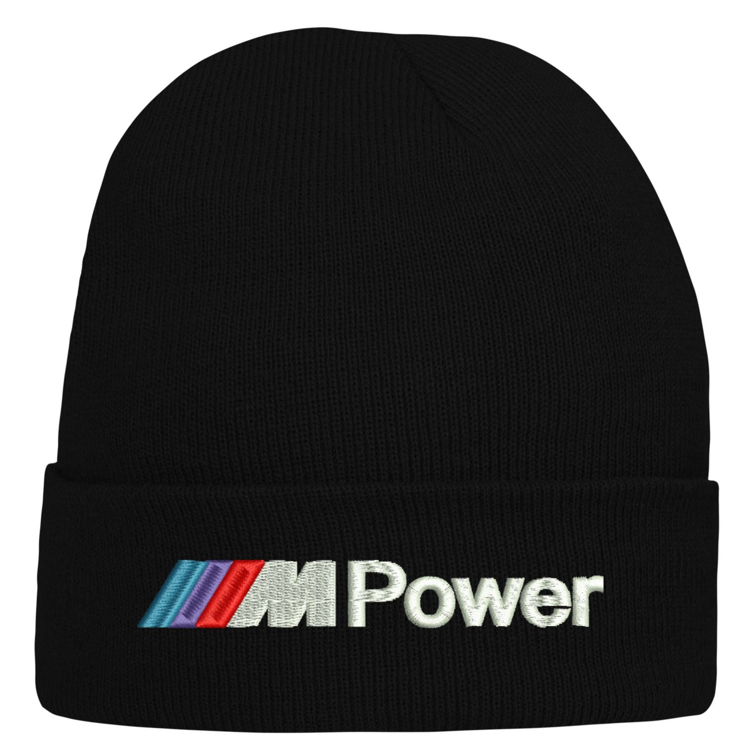 CZAPKA zimowa z haftem MPOWER na prezent BMW mpower dla fana