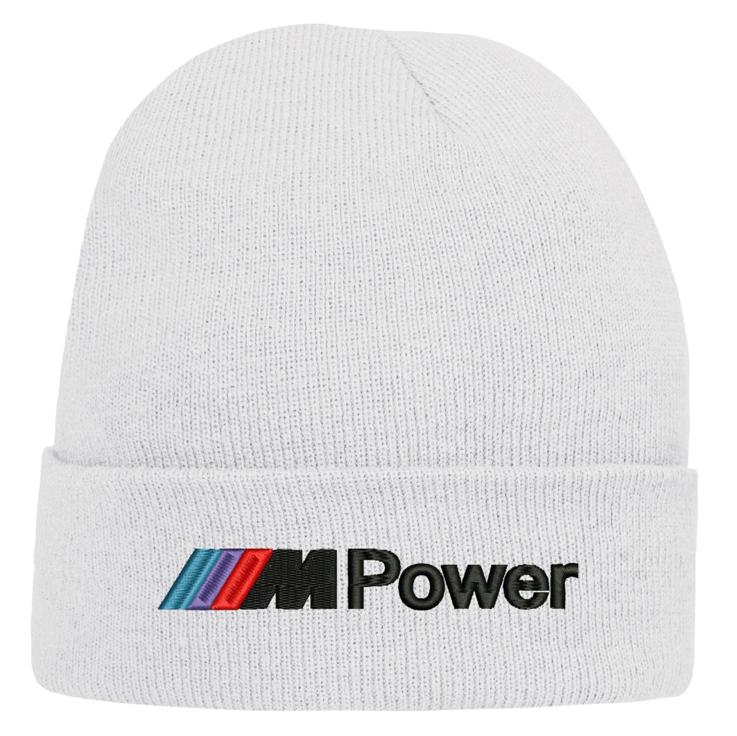 CZAPKA zimowa z haftem MPOWER na prezent BMW mpower dla fana