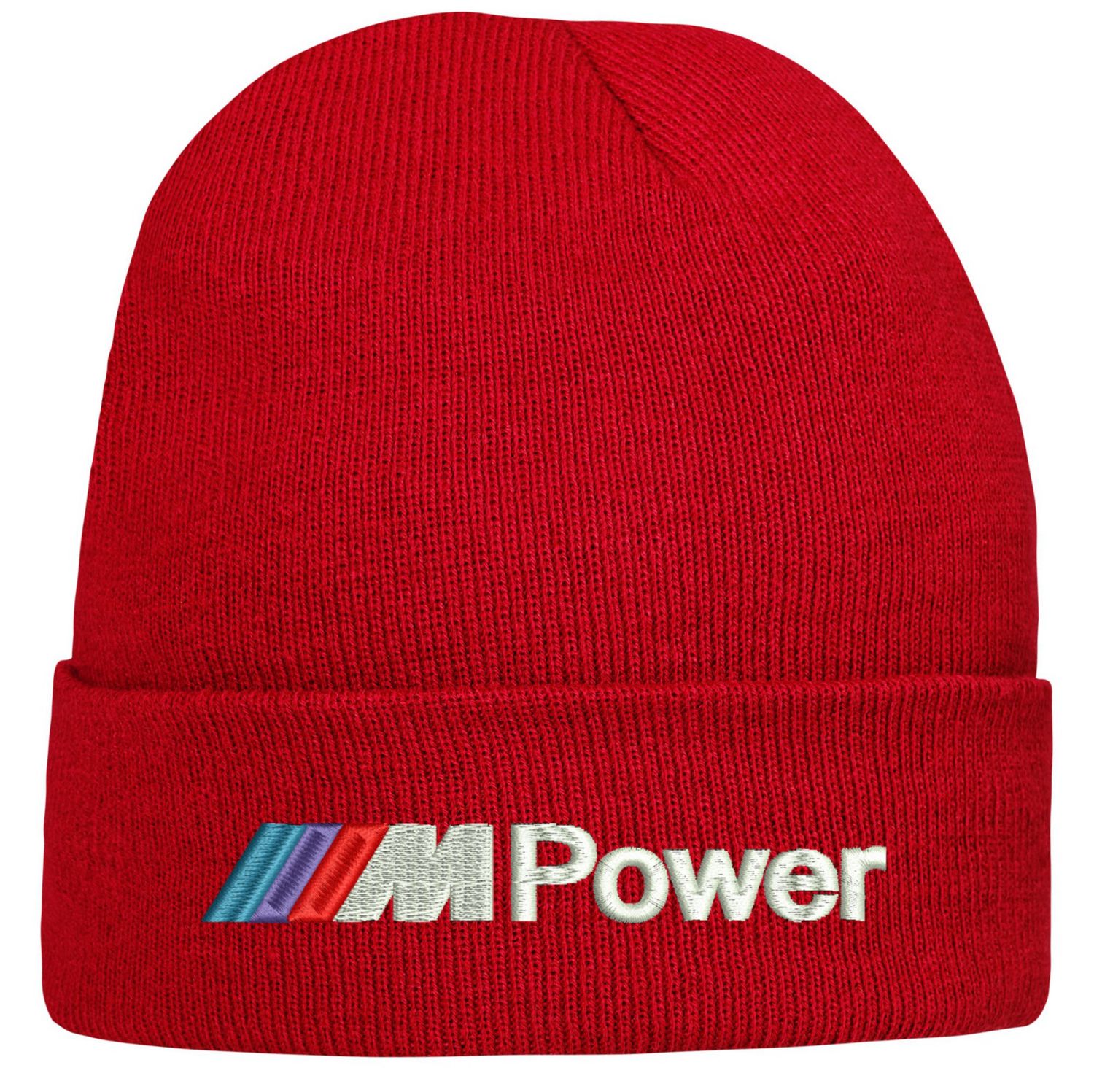 CZAPKA zimowa z haftem MPOWER na prezent BMW mpower dla fana