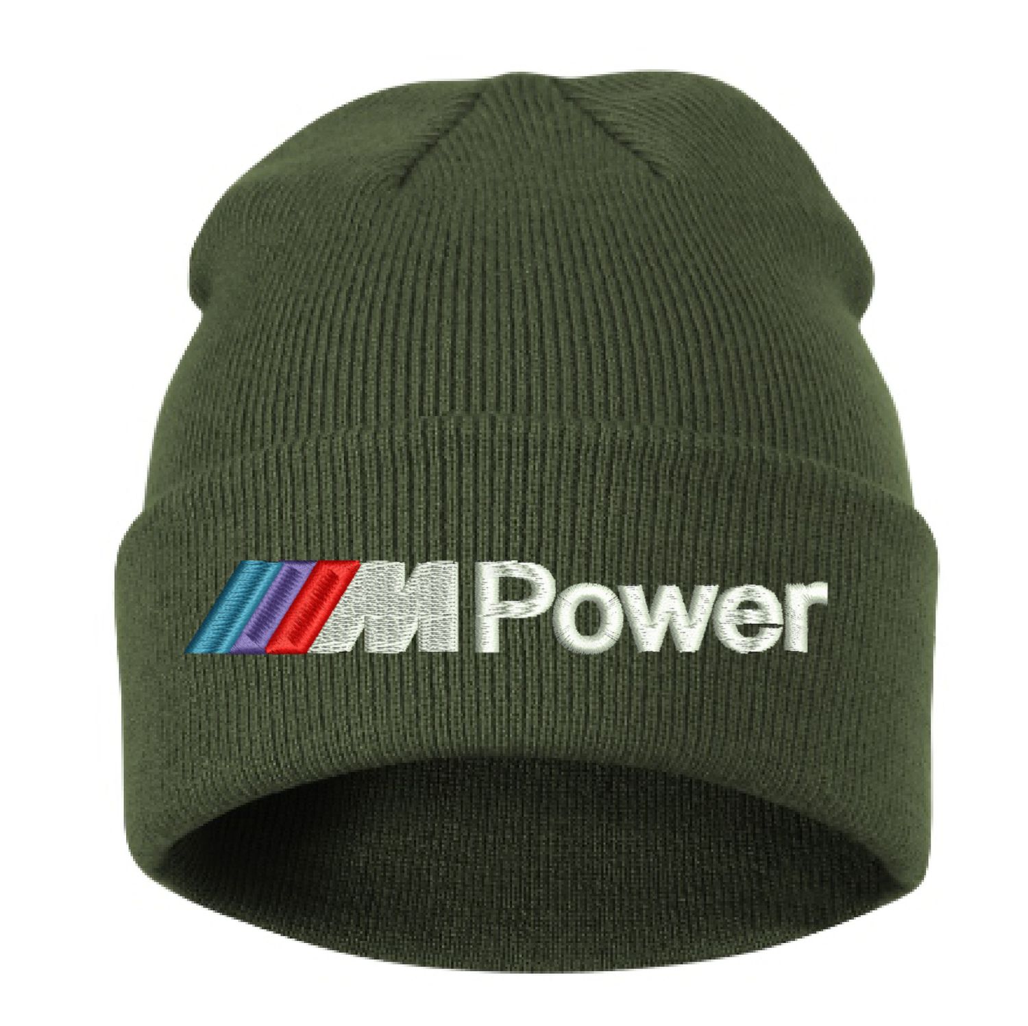 CZAPKA zimowa z haftem MPOWER na prezent BMW mpower dla fana