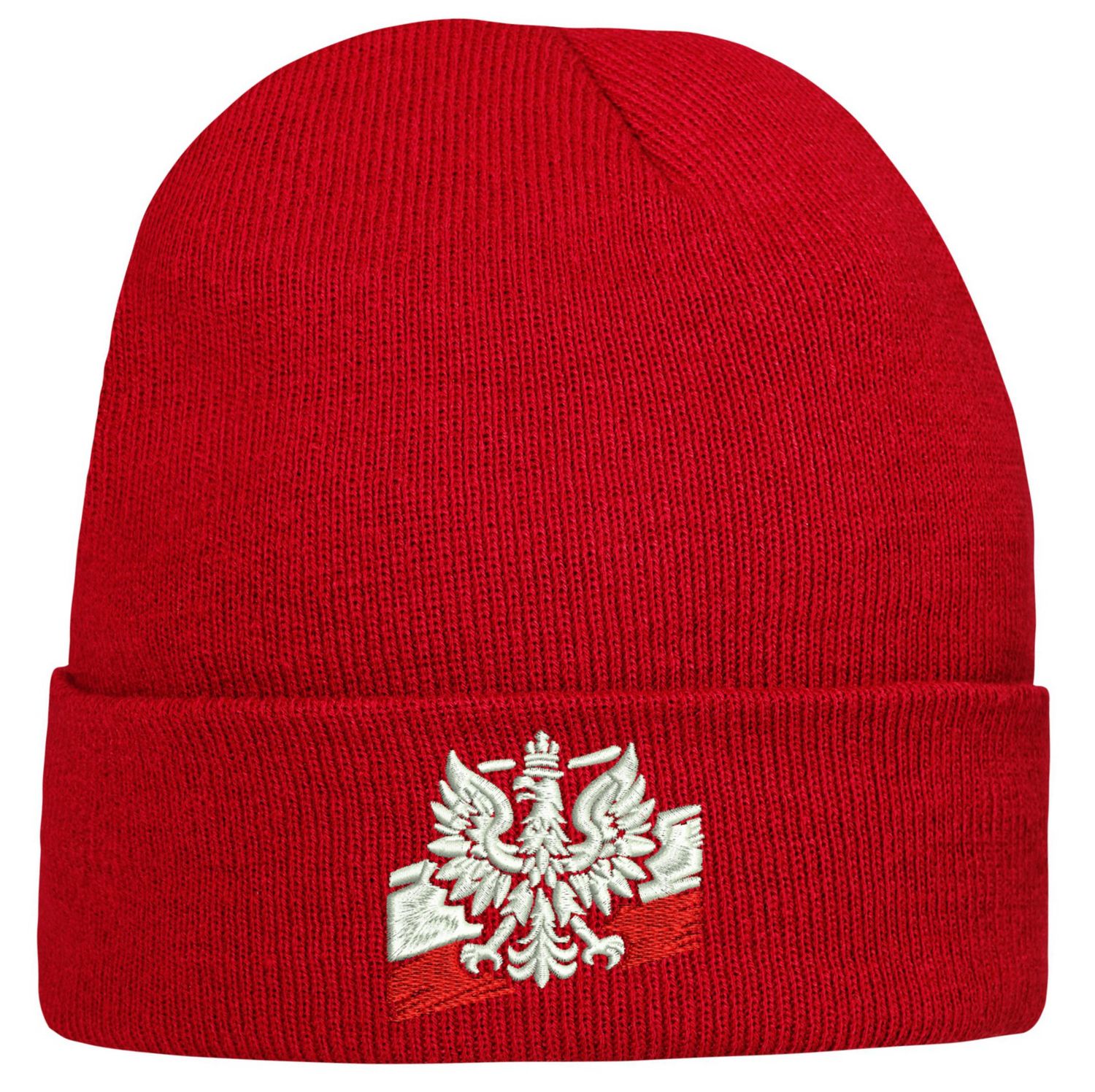 CZAPKA zimowa z haftem ORZEŁEK GODŁO HAFT na prezent PATRIOTA ORZEŁ