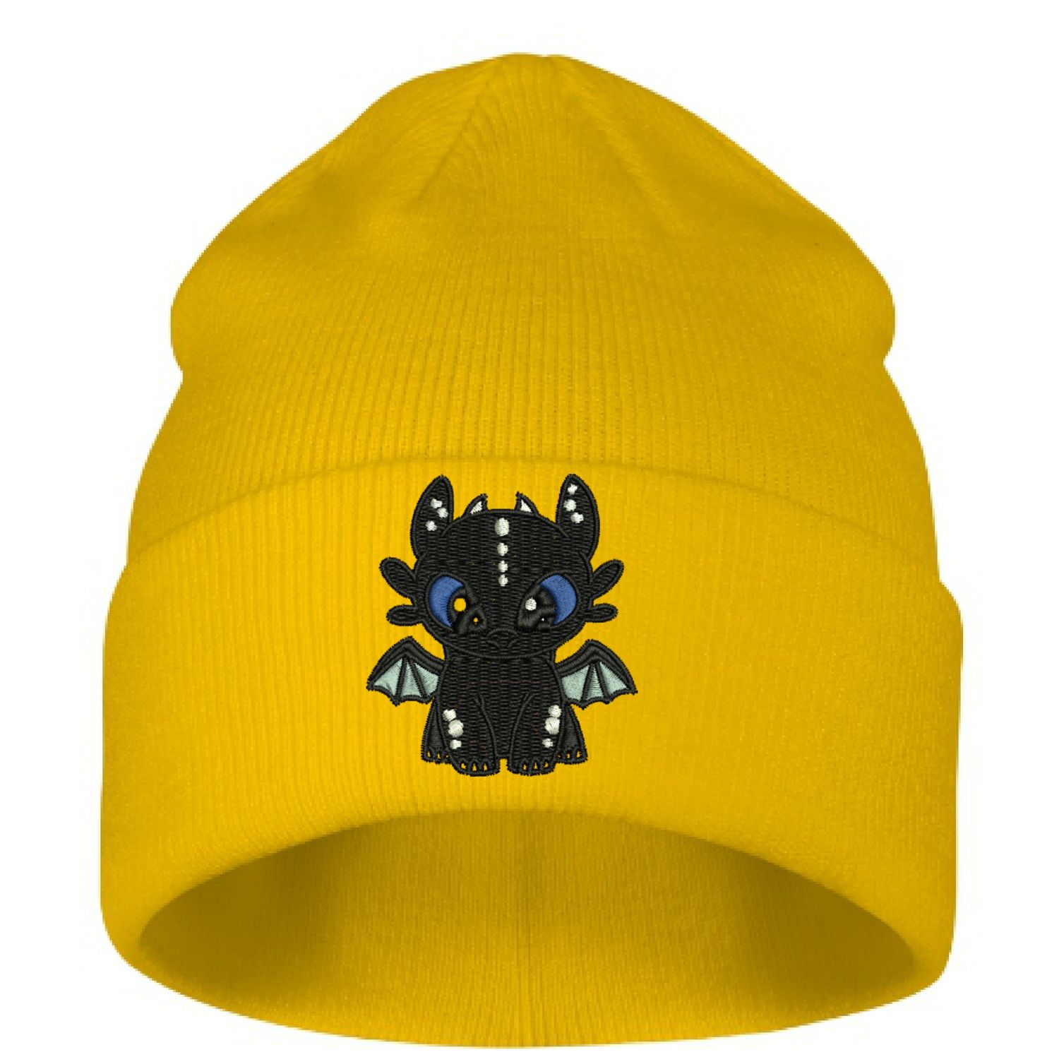 CZAPKA zimowa z haftem FURIA SZCZERBATEK na prezent smok dragon furia