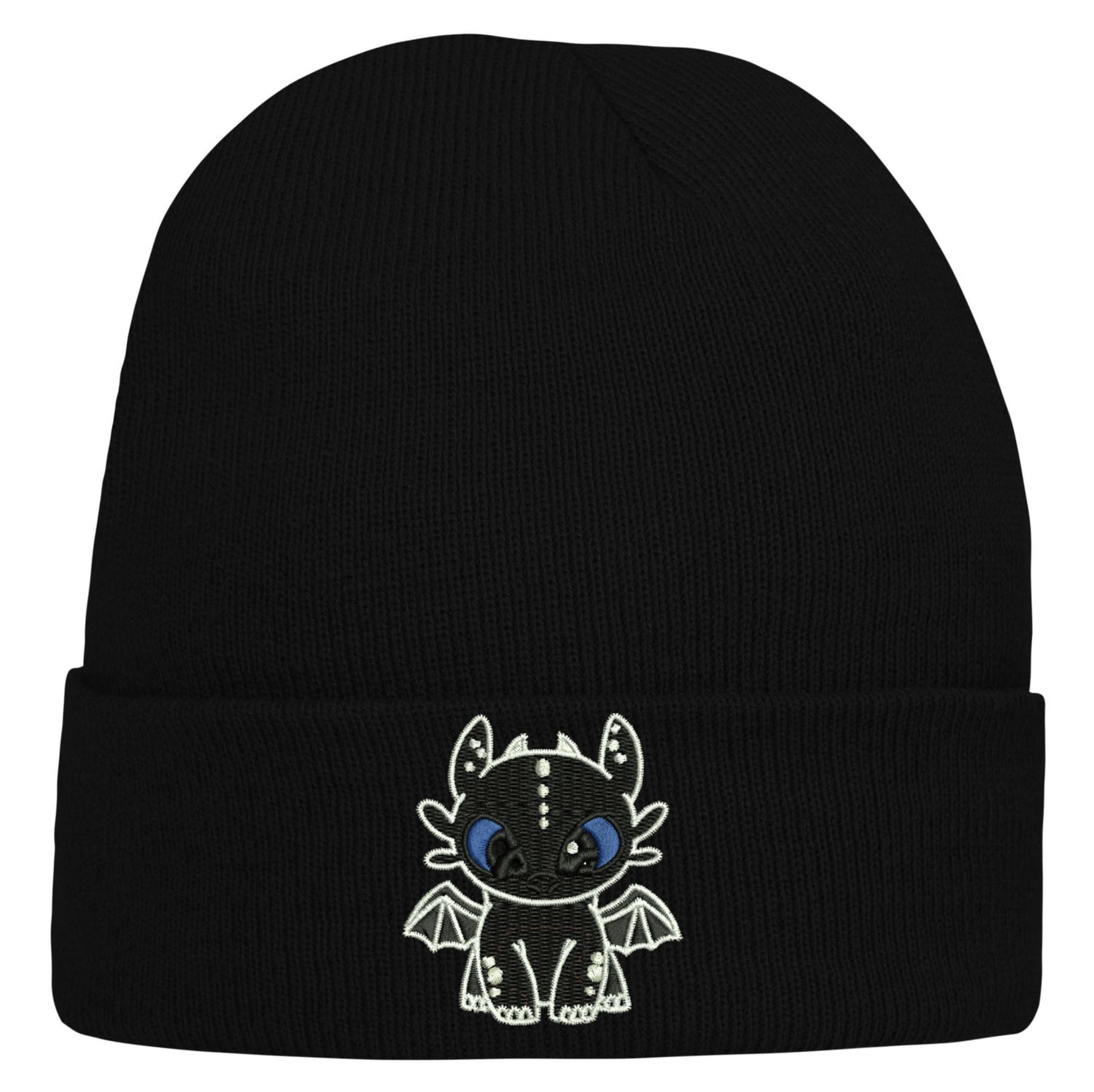 CZAPKA zimowa z haftem FURIA SZCZERBATEK na prezent smok dragon furia