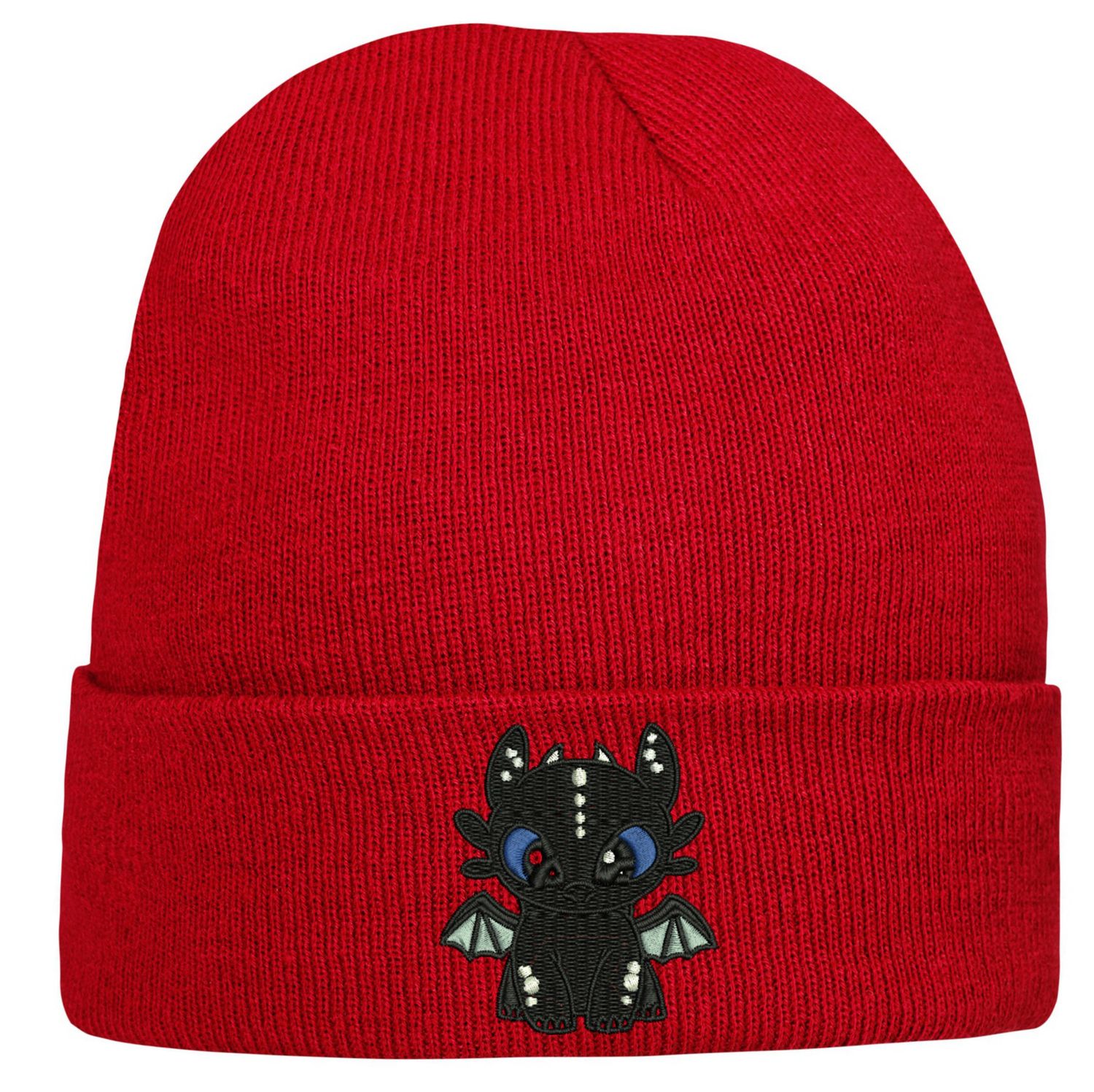 CZAPKA zimowa z haftem FURIA SZCZERBATEK na prezent smok dragon furia
