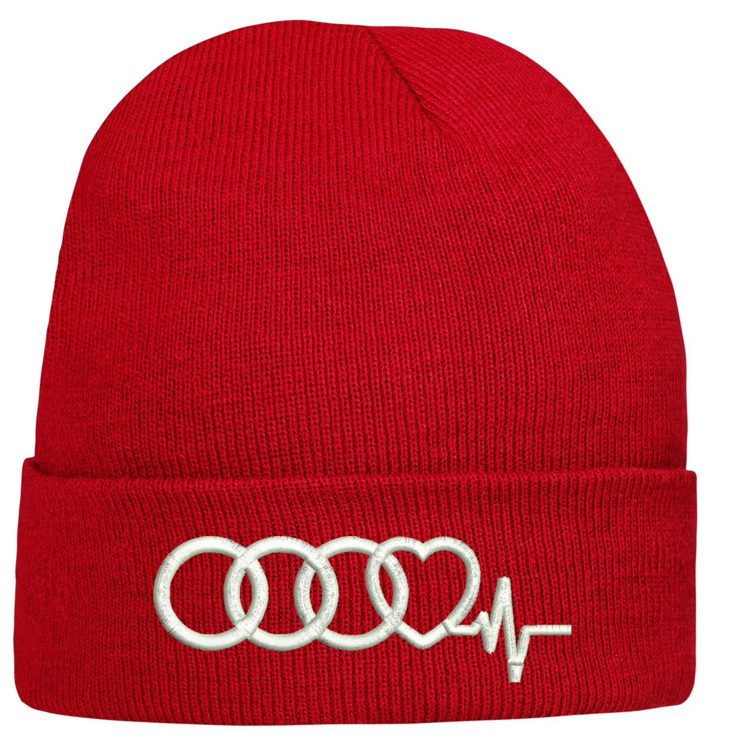 CZAPKA zimowa z haftem AUDI na prezent audi