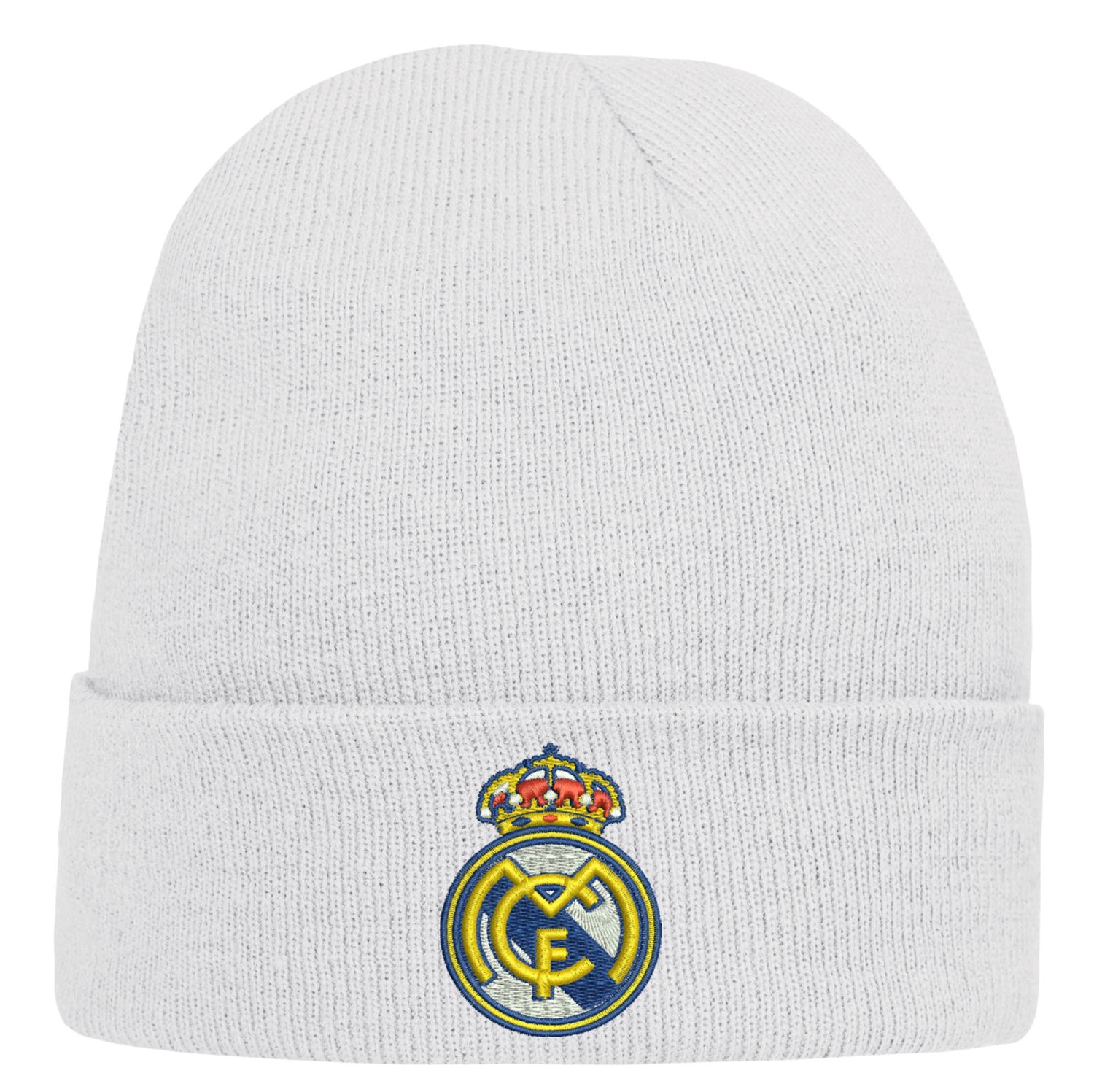 CZAPKA zimowa z haftem REAL MADRYT na prezent dla kibica liga mistrzów