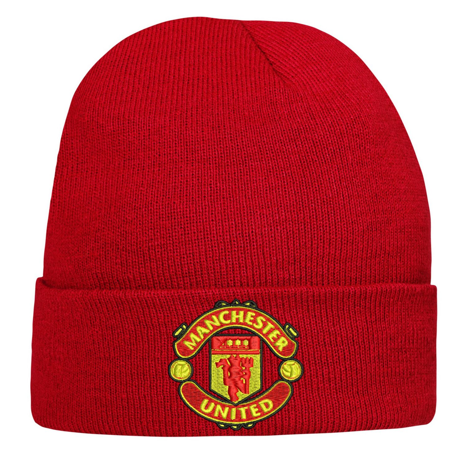 CZAPKA zimowa z haftem MANCHESTER UNITED na prezent dla kibica MANUTD