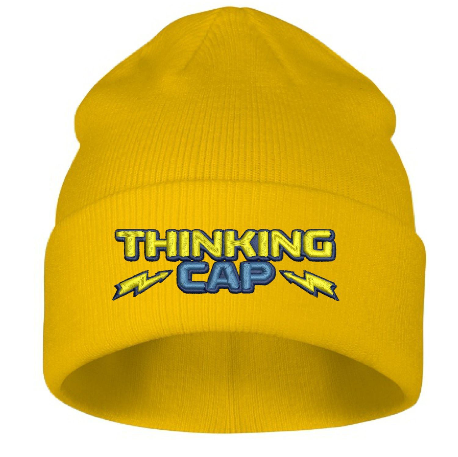 CZAPKA zimowa z haftem THINKING CAP na prezent stranger things netflix