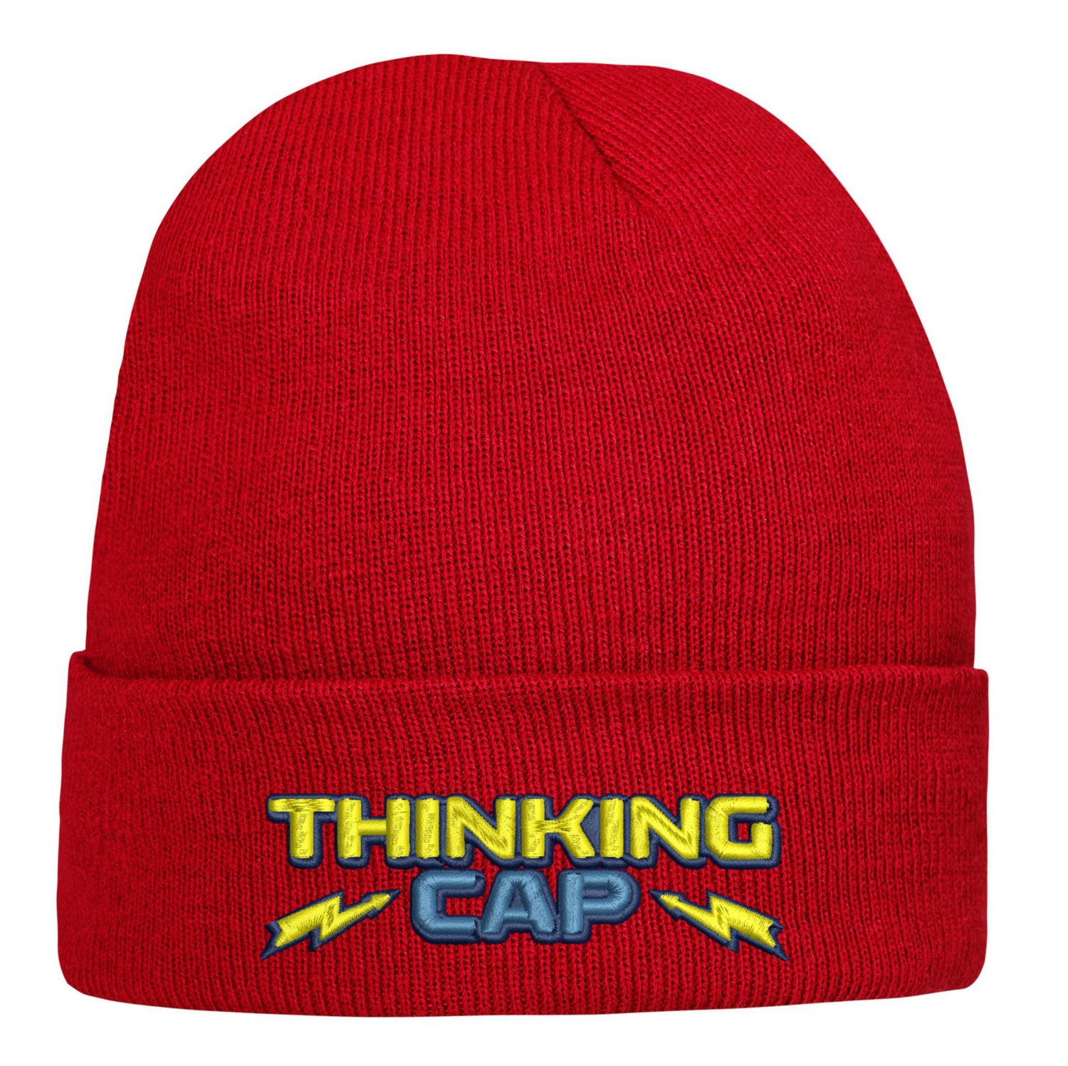 CZAPKA zimowa z haftem THINKING CAP na prezent stranger things netflix