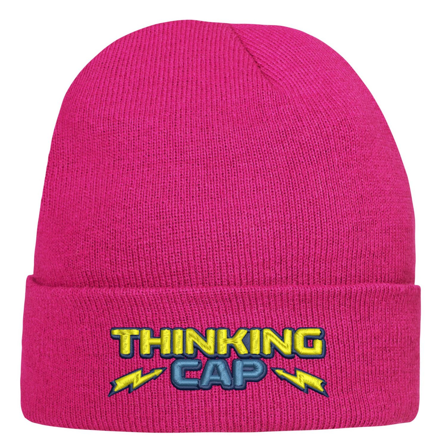 CZAPKA zimowa z haftem THINKING CAP na prezent stranger things netflix