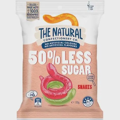 Snakes - 50% Less Sugar