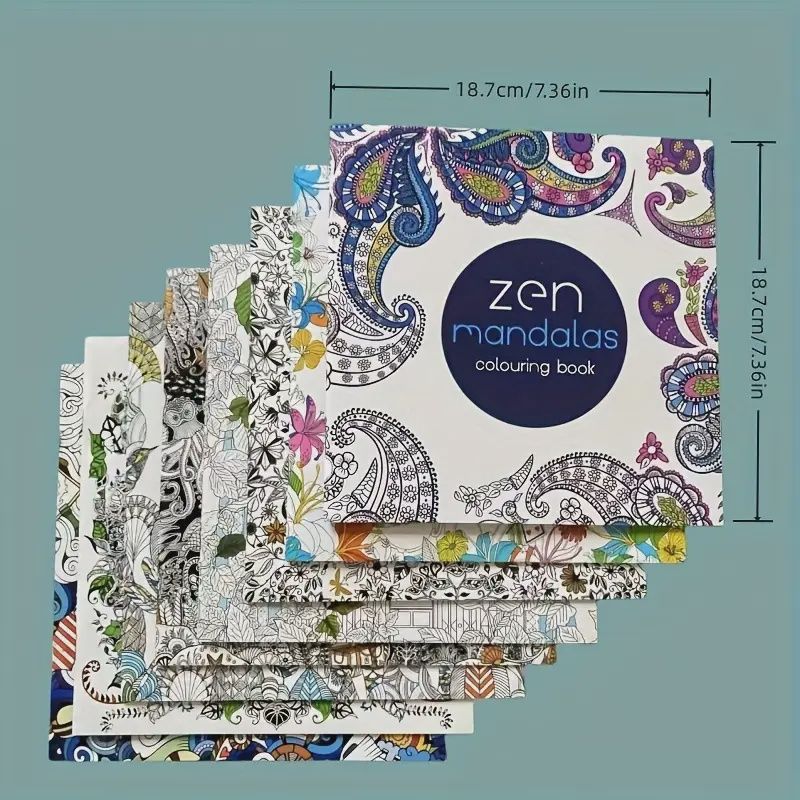 Colouring Books Relaxing Art