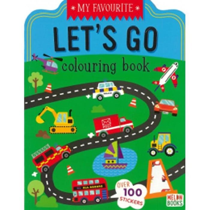 My Favourite Colouring Book 100 Stickers