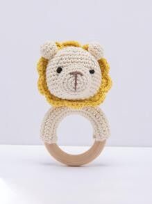 Crochet Lion Rattle