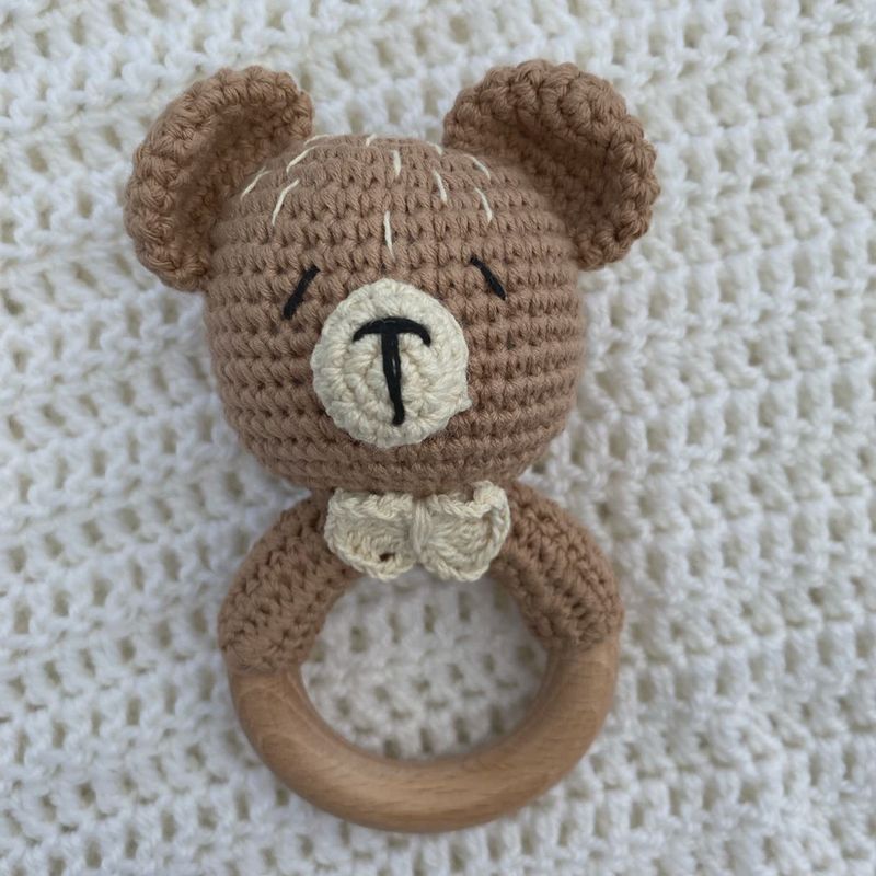 Crochet Bear Rattle