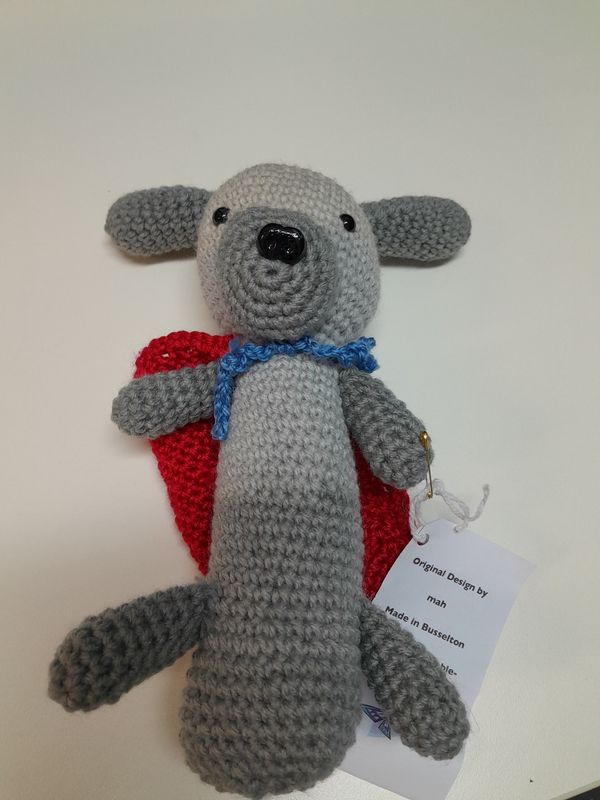 Knitted Super Dog