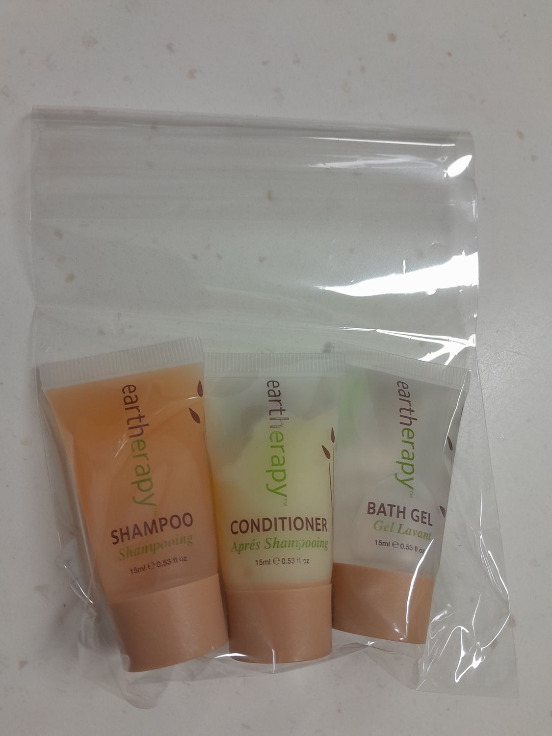 Shampoo/Conditioner/Bath Gel pack