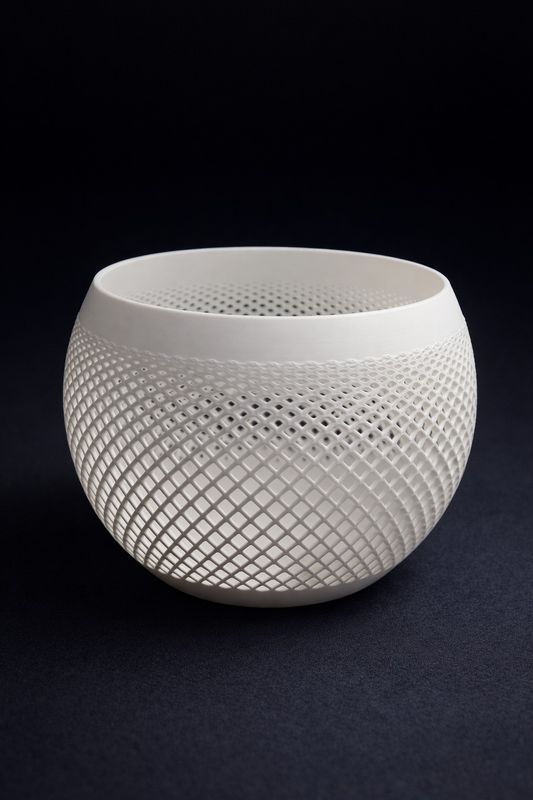 Ażurowa osłonka 3D z PLA – nowoczesny design