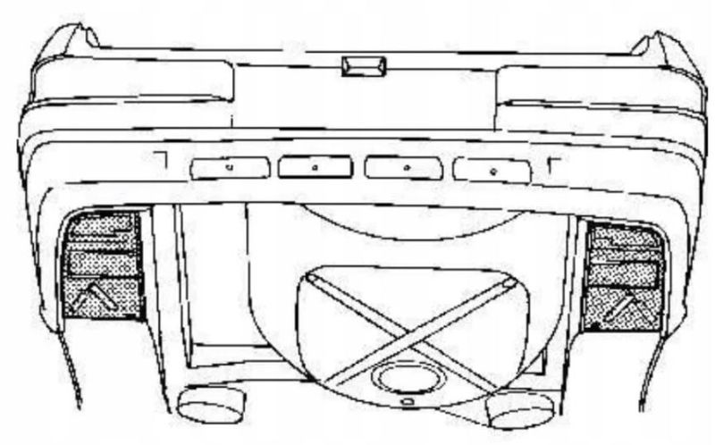 MERCEDES W116 PODŁOGA BAGAŻNIKA LEWY TYŁ 1972-1981
