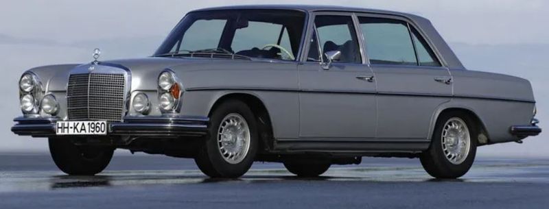 MERCEDES W108/W109 REPERATURKA DOLNA WEWNĘTRZNA BŁOTNIKA LEWY TYŁ 1964-1972