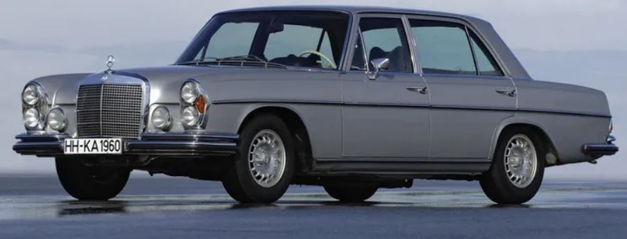 MERCEDES W108/W109 REPERATURKA DOLNA BŁOTNIKA PRAWY TYŁ 1964-1972
