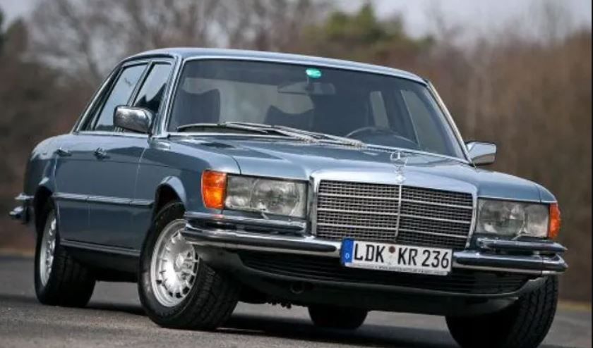 MERCEDES W116 reperaturka błotnika nadkole wewnętrzne lewy tył 1972-1981