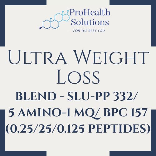 ​Blend - SLU-PP 332/ 5 Amino-1 MQ/ BPC 157 (0.25/25/0.125 Peptides)
