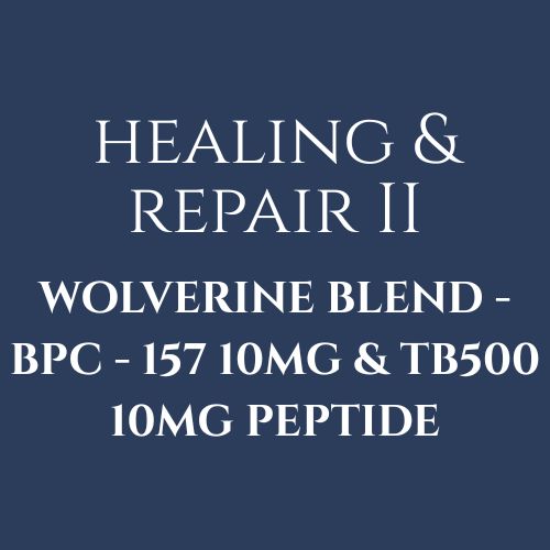 Wolverine Blend - BPC - 157 10mg & TB500 10mg Peptide (Per Vial)